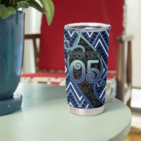 Custom Aotearoa Atua Tangaroa Tumbler Cup God Of Ocean Koru Patterns