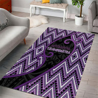 Aotearoa Atua Tawhirimatea Area Rug God Of Storms Koru Patterns