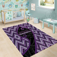 Aotearoa Atua Tawhirimatea Area Rug God Of Storms Koru Patterns
