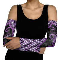 Custom Aotearoa Atua Tawhirimatea Arm Sleeves God Of Storms Koru Patterns