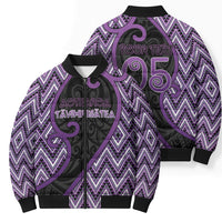 Custom Aotearoa Atua Tawhirimatea Bomber Puffer Jacket God Of Storms Koru Patterns