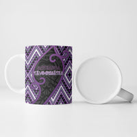 Custom Aotearoa Atua Tawhirimatea Ceramic Mug God Of Storms Koru Patterns