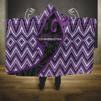 Aotearoa Atua Tawhirimatea Hooded Blanket God Of Storms Koru Patterns