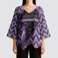 Custom Aotearoa Atua Tawhirimatea Kimono Sleeve Blouse God Of Storms Koru Patterns