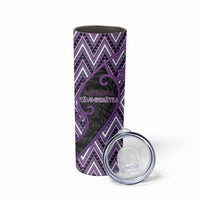 Custom Aotearoa Atua Tawhirimatea Skinny Tumbler God Of Storms Koru Patterns