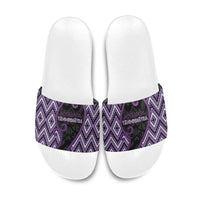 Aotearoa Atua Tawhirimatea Slide Sandals God Of Storms Koru Patterns