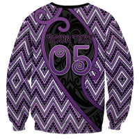 Custom Aotearoa Atua Tawhirimatea Sweatshirt God Of Storms Koru Patterns
