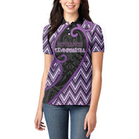 Custom Aotearoa Atua Tawhirimatea Women Polo Shirt God Of Storms Koru Patterns