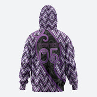 Custom Aotearoa Atua Tawhirimatea Zip Hoodie God Of Storms Koru Patterns