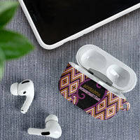 Aotearoa Atua Rongomatane AirPods Case God Of Cultivated Foods Koru Patterns