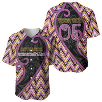 Custom Aotearoa Atua Rongomatane Baseball Jersey God Of Cultivated Foods Koru Patterns