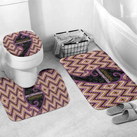 Aotearoa Atua Rongomatane Bathroom Set God Of Cultivated Foods Koru Patterns