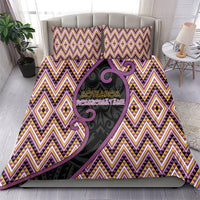 Aotearoa Atua Rongomatane Bedding Set God Of Cultivated Foods Koru Patterns