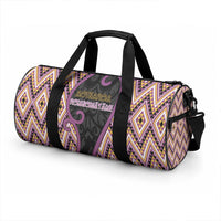 Aotearoa Atua Rongomatane Duffle Bag God Of Cultivated Foods Koru Patterns