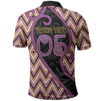 Custom Aotearoa Atua Rongomatane Polo Shirt God Of Cultivated Foods Koru Patterns