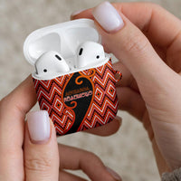 Aotearoa Atua Ruaumoko AirPods Case God Of Volcanoes Koru Patterns
