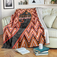 Aotearoa Atua Ruaumoko Blanket God Of Volcanoes Koru Patterns