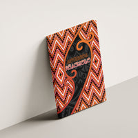 Aotearoa Atua Ruaumoko Canvas Wall Art God Of Volcanoes Koru Patterns