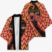 Custom Aotearoa Atua Ruaumoko Kimono God Of Volcanoes Koru Patterns