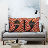Aotearoa Atua Ruaumoko Pillow Cover God Of Volcanoes Koru Patterns