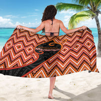 Aotearoa Atua Ruaumoko Sarong God Of Volcanoes Koru Patterns