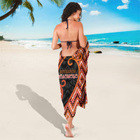 Aotearoa Atua Ruaumoko Sarong God Of Volcanoes Koru Patterns