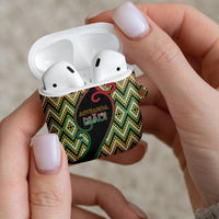 Aotearoa Atua Maui AirPods Case Demigod Hero And Trickster Koru Patterns