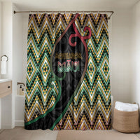 Aotearoa Atua Maui Bathroom Set Demigod Hero And Trickster Koru Patterns