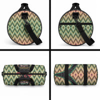 Aotearoa Atua Maui Duffle Bag Demigod Hero And Trickster Koru Patterns