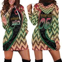 Custom Aotearoa Atua Maui Hoodie Dress Demigod Hero And Trickster Koru Patterns
