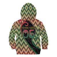 Custom Aotearoa Atua Maui Kid Hoodie Demigod Hero And Trickster Koru Patterns