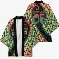 Custom Aotearoa Atua Maui Kimono Demigod Hero And Trickster Koru Patterns