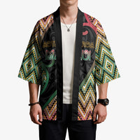 Custom Aotearoa Atua Maui Kimono Demigod Hero And Trickster Koru Patterns