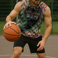 Custom Aotearoa Atua Maui Sleeveless Hoodie Demigod Hero And Trickster Koru Patterns