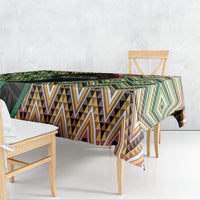 Aotearoa Atua Maui Tablecloth Demigod Hero And Trickster Koru Patterns