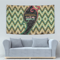 Aotearoa Atua Maui Tapestry Demigod Hero And Trickster Koru Patterns