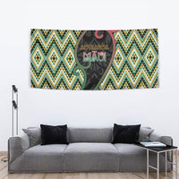 Aotearoa Atua Maui Tapestry Demigod Hero And Trickster Koru Patterns