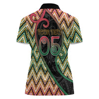 Custom Aotearoa Atua Maui Women Polo Shirt Demigod Hero And Trickster Koru Patterns