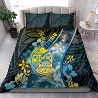 Tuvalu Bedding Set Dolphin On The Waves