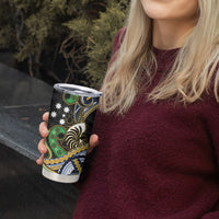 South Sea Islanders And New Caledonia Tumbler Cup Nautilus Shell Southern Cross Tribal Pattern DT05 - Polynesian Pride