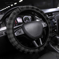 Black Palaka Hawaiian And Japanese Steering Wheel Cover Maneki Neko And Sakura Bloom