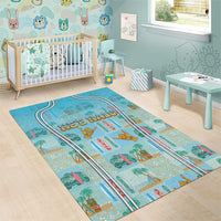 Hawaii Surfing Area Rug He'e Nalu DT05 - Polynesian Pride