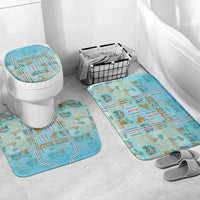 Hawaii Surfing Bathroom Set He'e Nalu