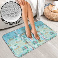 Hawaii Surfing Bathroom Set He'e Nalu