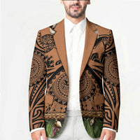 Polynesia Maui Tattoo Inspired Blazer Tropical Leaf Skirt Costume