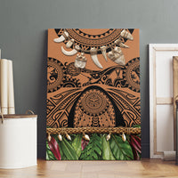 Polynesia Maui Tattoo Inspired Canvas Wall Art Tropical Leaf Skirt Costume