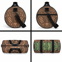Polynesia Maui Tattoo Inspired Duffle Bag Tropical Leaf Skirt Costume