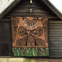 Polynesia Maui Tattoo Inspired Quilt Tropical Leaf Skirt Costume