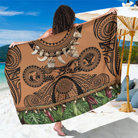 Polynesia Maui Tattoo Inspired Sarong Tropical Leaf Skirt Costume