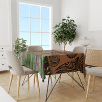 Polynesia Maui Tattoo Inspired Tablecloth Tropical Leaf Skirt Costume